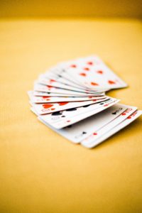 Use card decks and other math games as alternatives when thinking of math homework ideas.